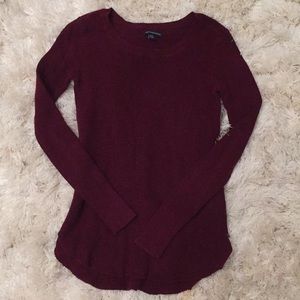 Maroon Knit Sweater ⛄️